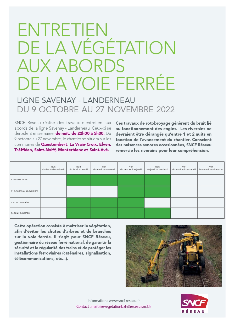 Entretien de la végétation aux abords de la voie ferrée Savenay Landerneau du 9 octobre au 27 novembre.indd page 0001