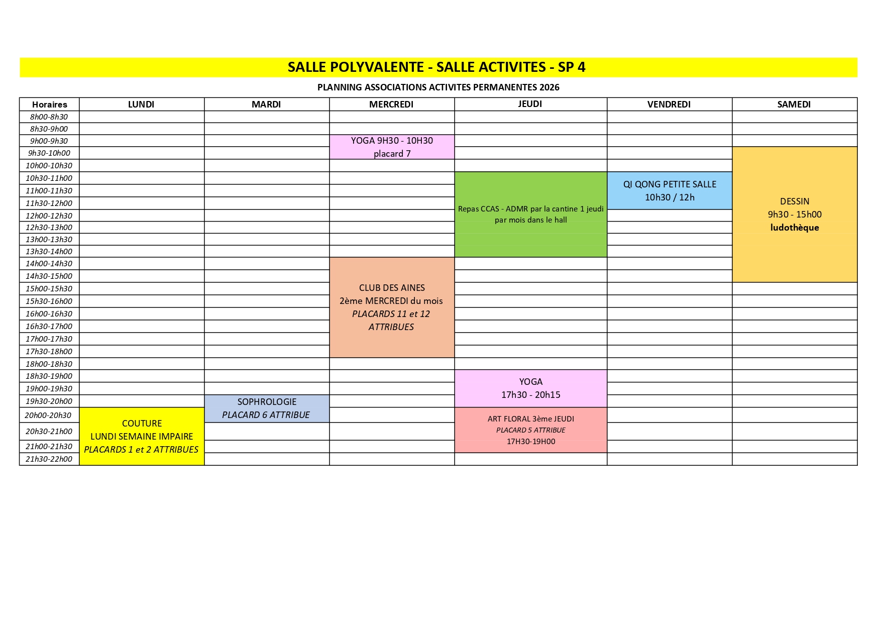 PLANNING SALLE ACTIVITE GLYSCENE 2026