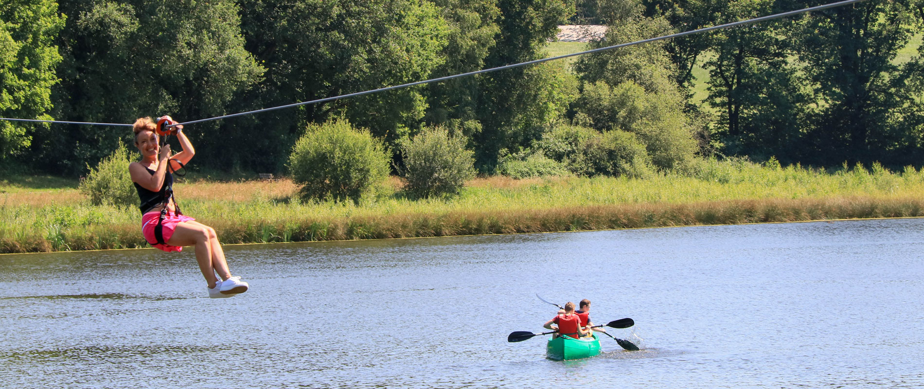 Tyrolienne MoulinNeuf Aventure Loic Kersuzan bandeau